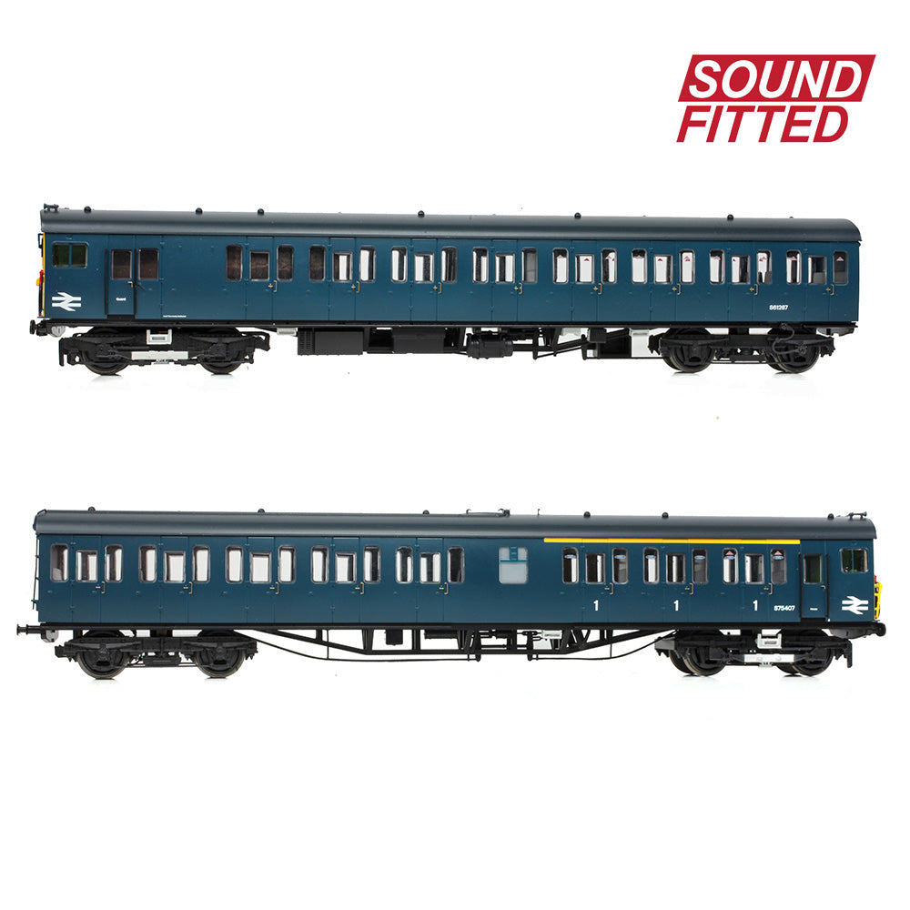Bachmann Branchline 31-394SF Class 414 2-HAP 2-Car EMU 6089 BR Blue SOUND FITTED