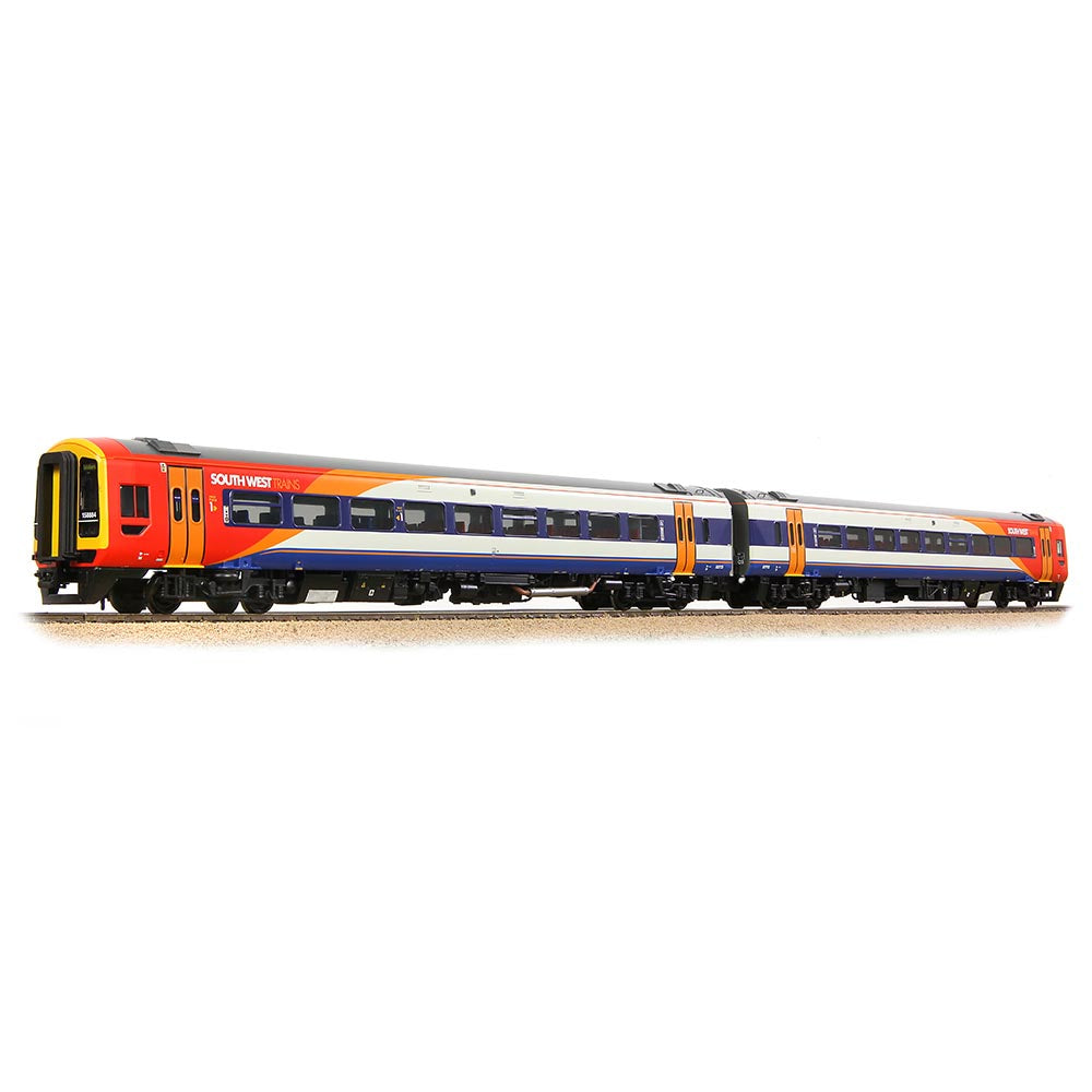 Bachmann Branchline 31-495 Class 158 2-Car DMU 158884 South West Trains OO Gauge