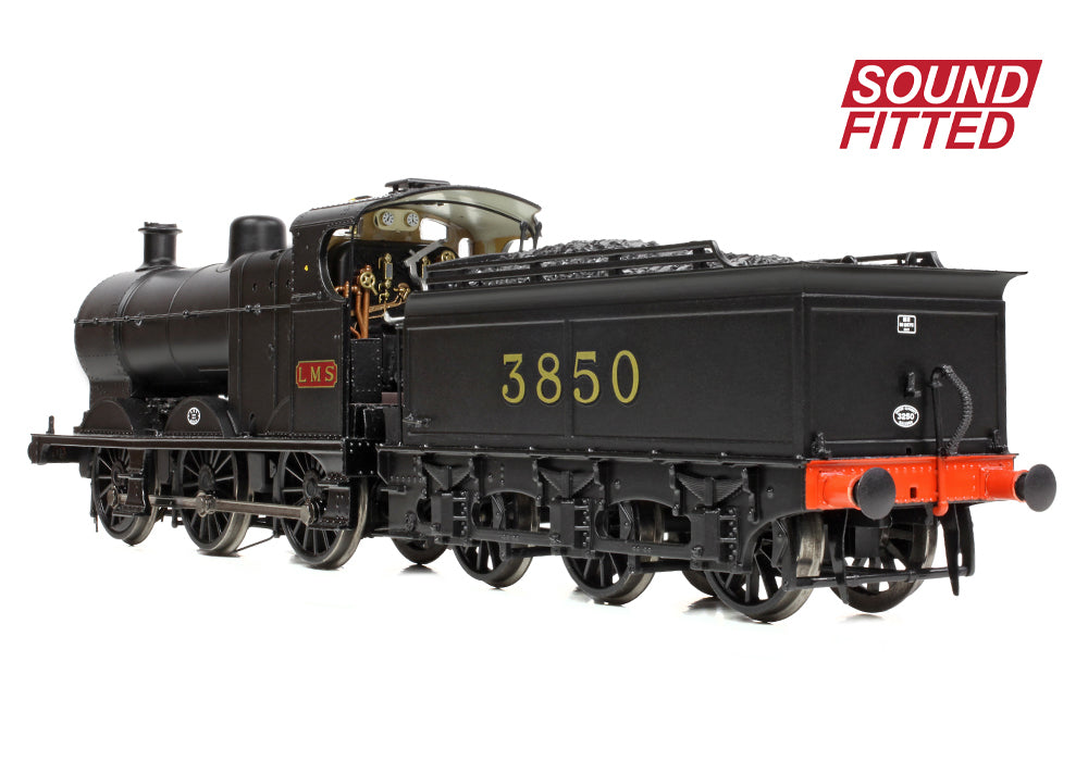 Bachmann Branchline 31-885SF MR 3835 4F Johnson-Deeley Tender 3850 LMS Black SF