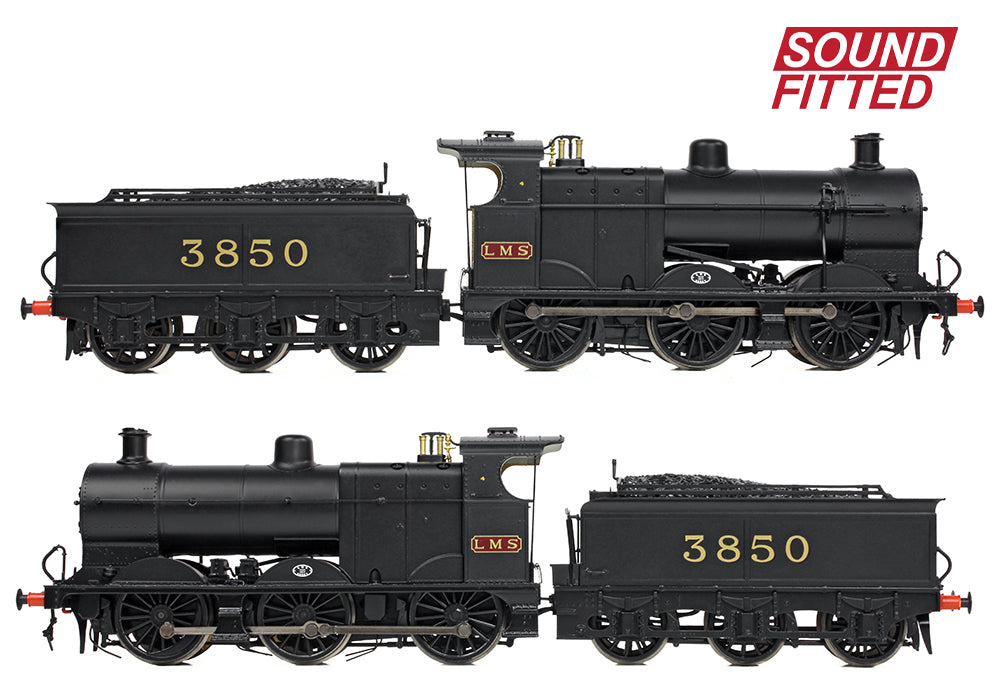 Bachmann Branchline 31-885SF MR 3835 4F Johnson-Deeley Tender 3850 LMS Black SF