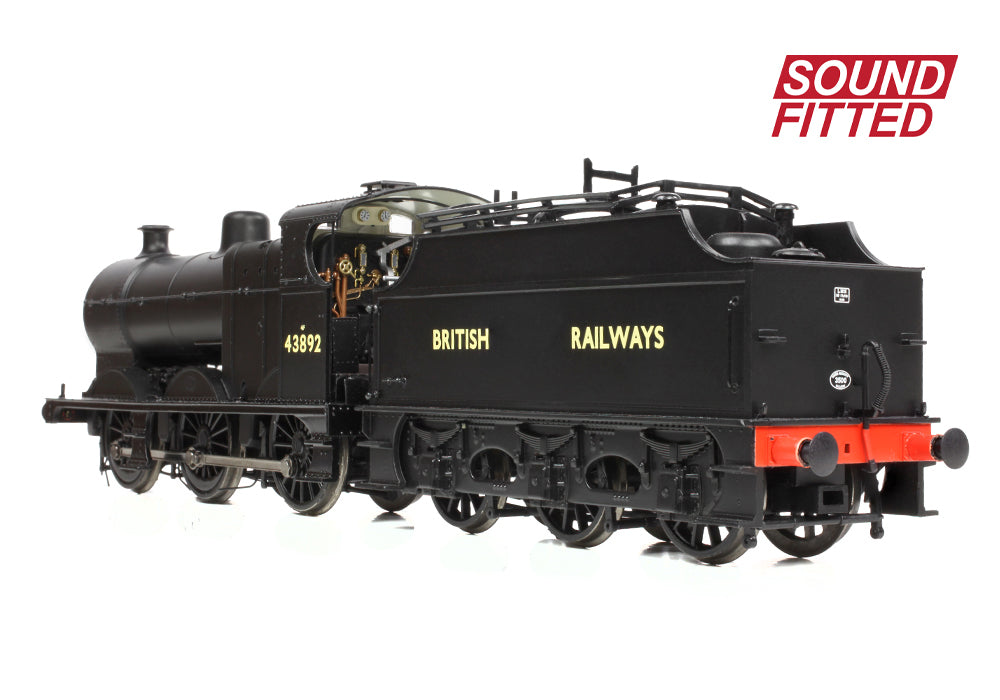 Bachmann Branchline 31-886SF MR 3835 (4F) with Fowler Tender 43892 BR Black SF