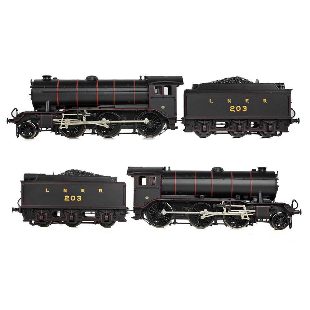 Bachmann Branchline 32-279B LNER K3 Flared Tender 203 LNER Lined Black