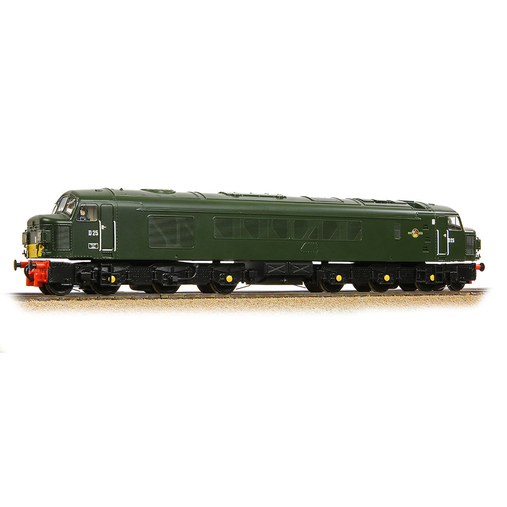 Bachmann Branchline 32-679A Class 45 Split Headcode D25 BR Plain Green (Small Yellow Panels)