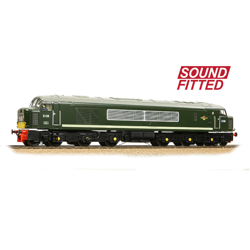 Bachmann Branchline 32-702ASF Class 46 Centre Headcode D138 BR Green (Small Yellow Panels)