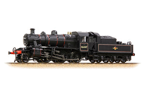 Bachmann Branchline 32-829B LMS Ivatt 2MT 46447 BR Lined Black (Late Crest) OO