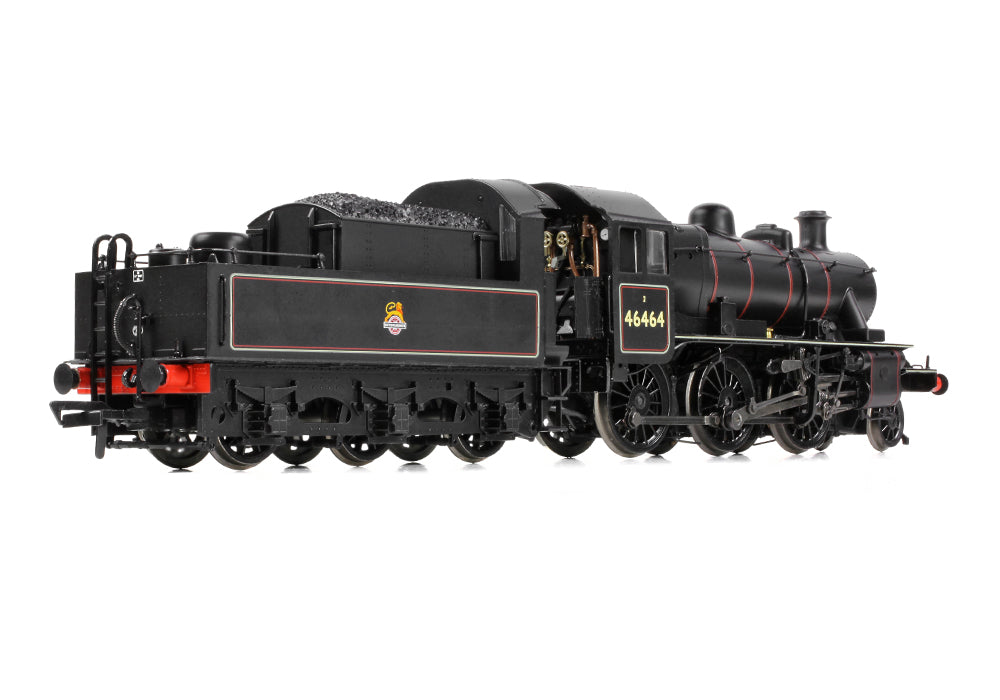 Bachmann Branchline 32-832 LMS Ivatt 2MT 46464 BR Lined Black (Early Emblem) OO