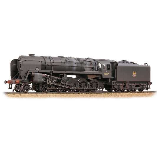 Bachmann Branchline 32-852A BR Standard 9F with BR1F Tender 92069 BR Black Early Emblem [W]