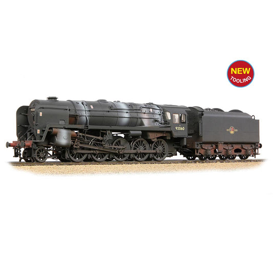 Bachmann Branchline 32-862 BR Std 9F (Tyne Dock) w/BR1B Tender 92060 BR Black (Late Crest) [W] OO Gauge