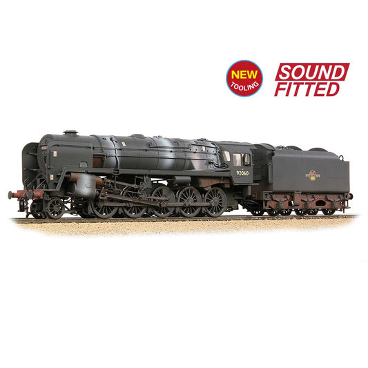 Bachmann Branchline 32-862SF BR Std 9F (Tyne Dock) w/BR1B Tender 92060 BR Black (Late Crest) [W] OO Gauge