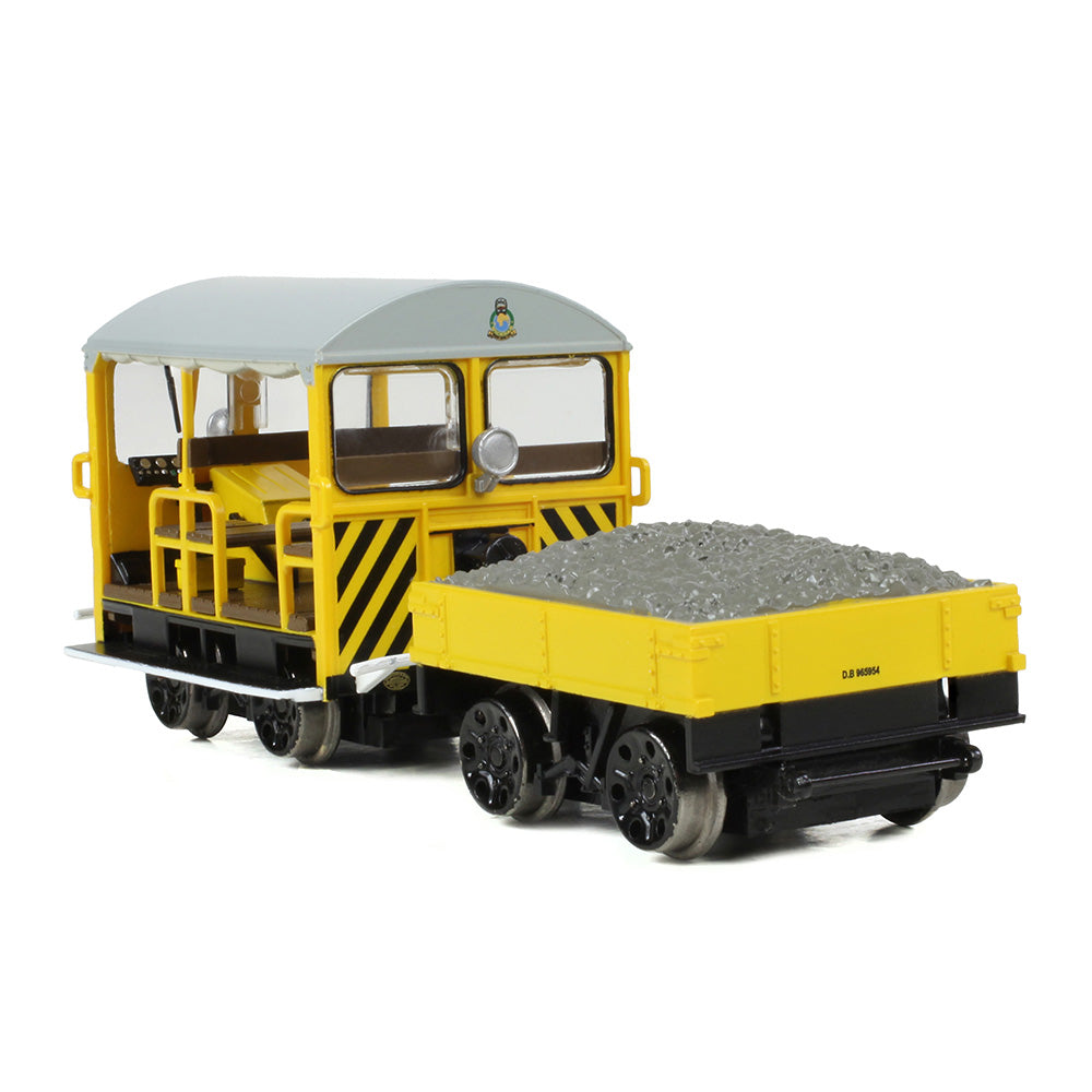 Bachmann Branchline 32-993A Wickham Type 27 Trolley Car BR Dept. Yellow (Wasp)