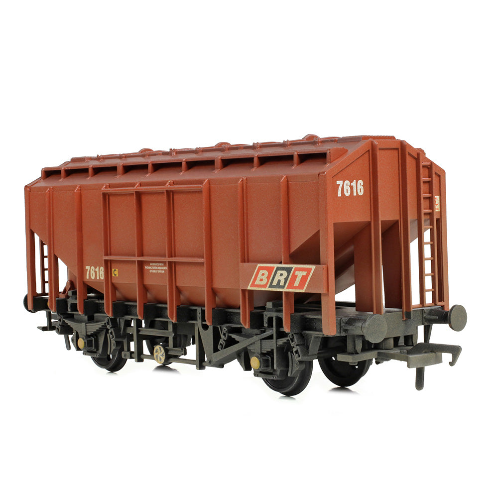 Bachmann Branchline 33-131B 35 Ton PAV Bulk Grain Wagon BRT Brown WEATHERED