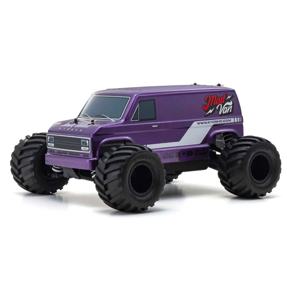 Kyosho Fazer MK2 Mad Van Brushed Purple 4WD 1:10 RTR RC Car 34412T2B