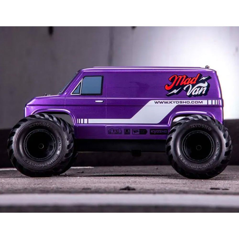 Kyosho Fazer MK2 Mad Van Brushed Purple 4WD 1:10 RTR RC Car 34412T2B