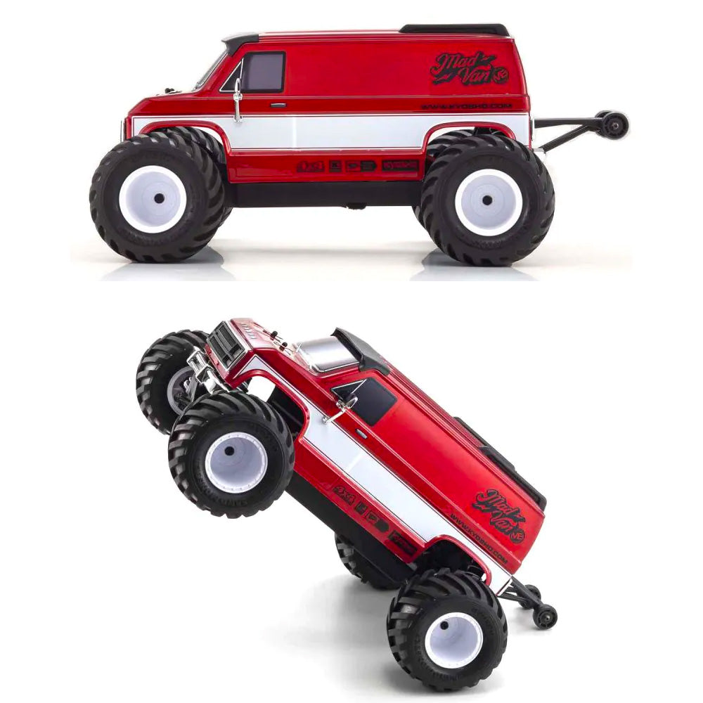 Kyosho Fazer MK2 Mad Van VE Brushless Red 4WD 1:10 RTR RC Car 34491T1B