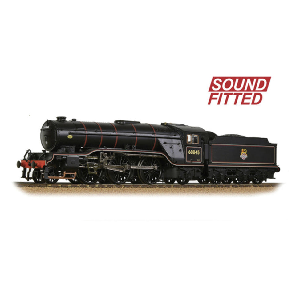 Bachmann Branchline 35-201SF LNER V2 60845 BR Lined Black (Early Emblem) OO Gauge
