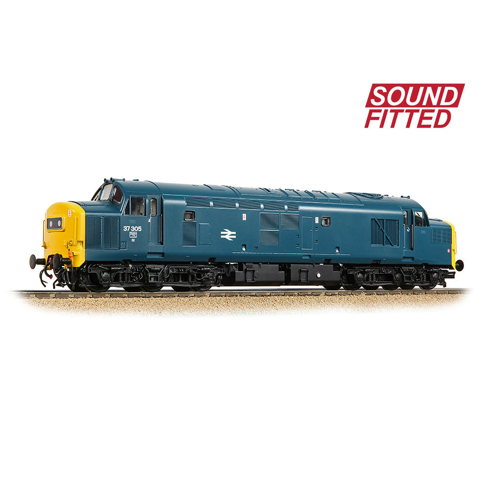 Bachmann Branchline 35-303SF Class 37/0 Centre Headcode 37305 BR Blue Loco