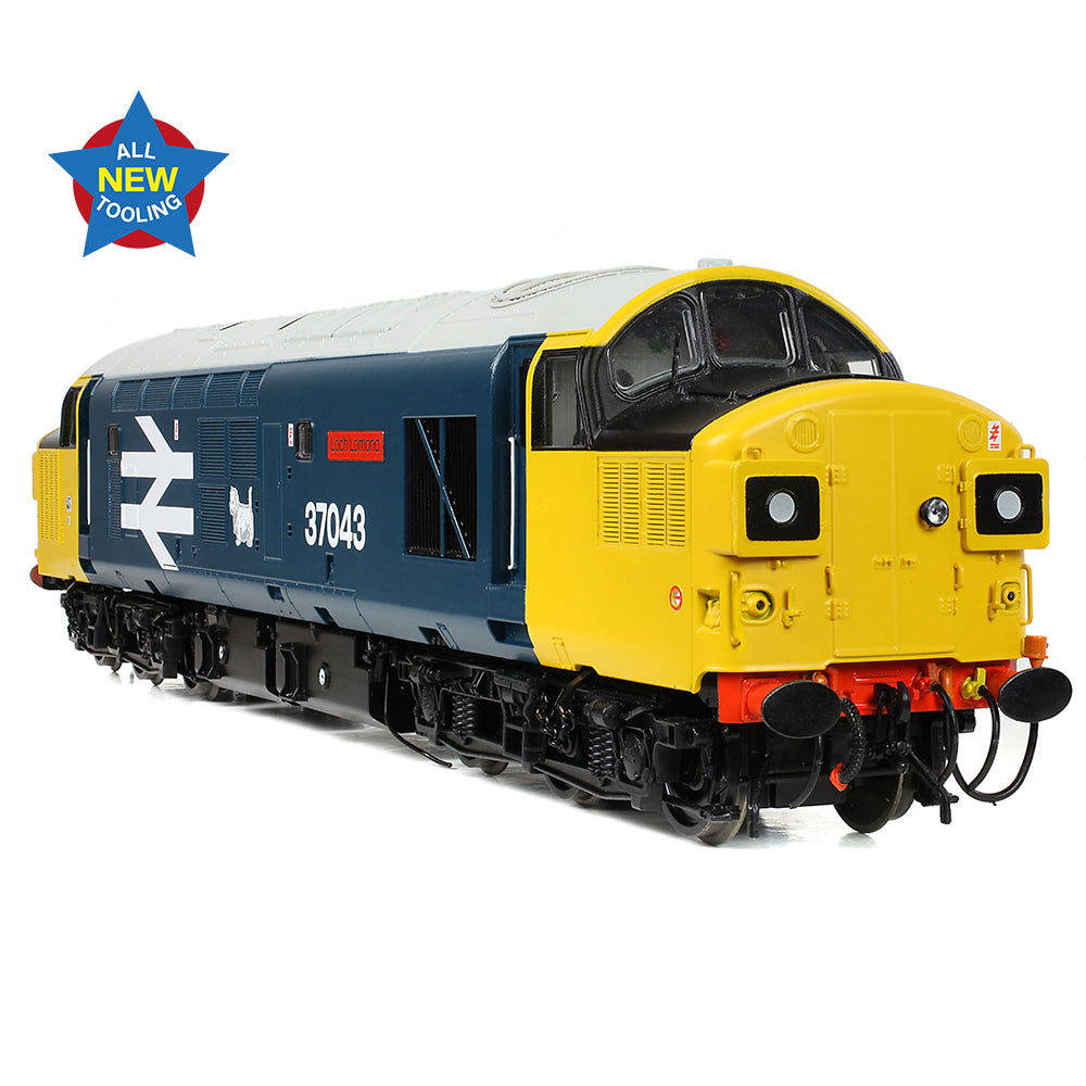Bachmann Branchline 35-304 Class 37/0 Split H. 37043 'Loch Lomond' BR Blue