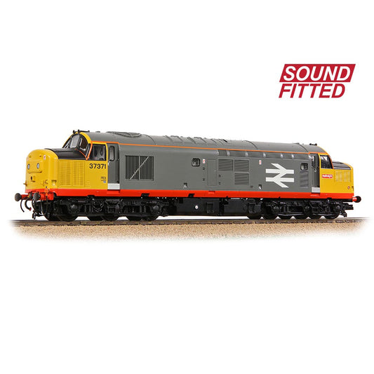 Bachmann Branchline 35-305SF Class 37/0 Centre Headcode 37371 BR Railfeight (Red Stripe) OO Gauge