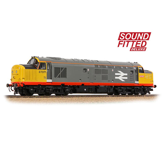 Bachmann Branchline 35-305SFX Class 37/0 Centre Headcode 37371 BR Railfeight (Red Stripe) OO Gauge