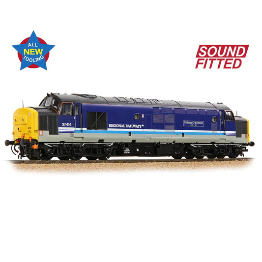Bachmann Branchline 35-338SF Class 37/4 37414 'Cathays C&W Works 1846-1993' BR Regional Railways