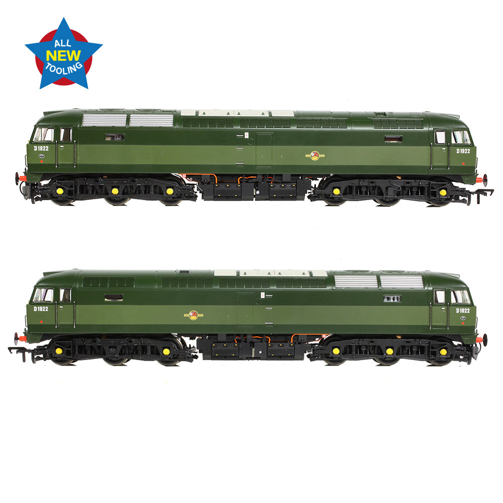 Bachmann Branchline 35-410A Class 47/0 D1922 BR Two-Tone Green OO Gauge