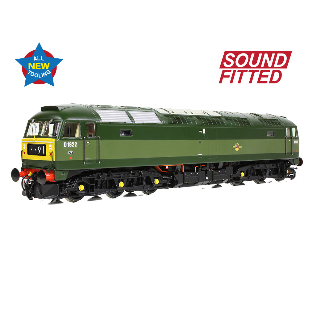 Bachmann Branchline 35-410ASF Class 47/0 D1922 BR Two-Tone Green SF OO Gauge