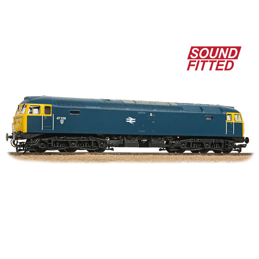 Bachmann Branchline Class 47/0 47226 BR Blue SOUND FITTED 35-411ASF