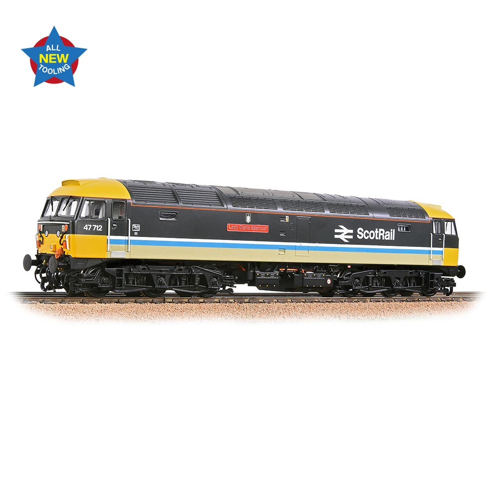 Bachmann Branchline 35-412 Class 47/7 47712 'Lady Diana Spencer' BR ScotRail