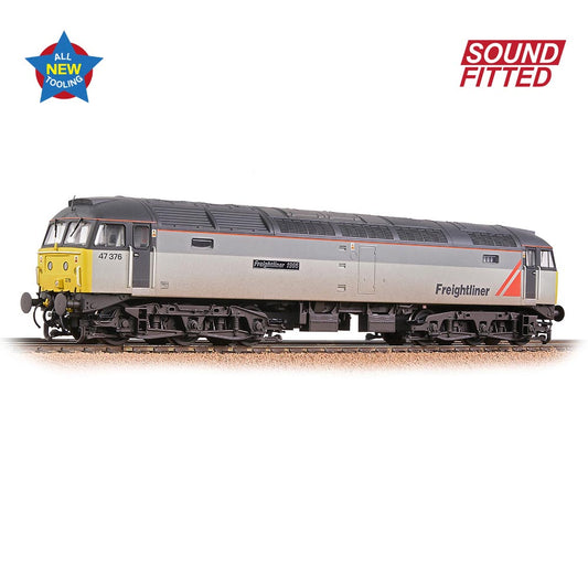 Bachmann Branchline 35-430SF Class 47/3 47376 'Freightliner 1995' Freightliner Grey [W]