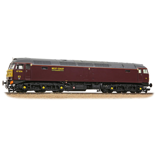 Bachmann Branchline Class 47/4 47826 WCRC Maroon 35-431