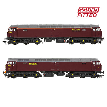 Bachmann Branchline Class 47/4 47826 WCRC Maroon SOUND FITTED 35-431SF