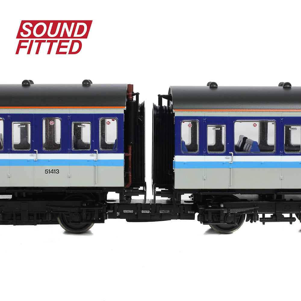 Bachmann Branchline 35-505SF Class 117 3-Car DMU 117308 BR Regional Railways