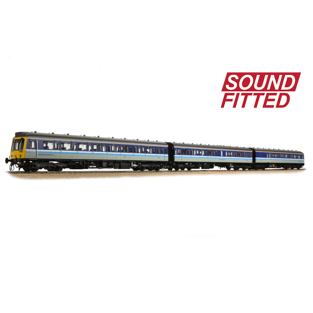 Bachmann Branchline 35-505SF Class 117 3-Car DMU 117308 BR Regional Railways