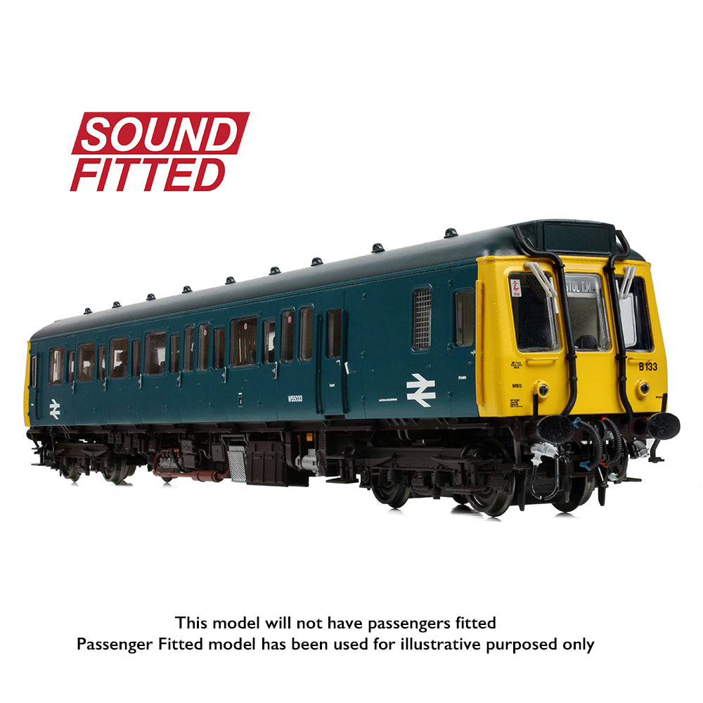 Bachmann Branchline 35-529SF Class 121 Single-Car DMU W55033 BR Blue