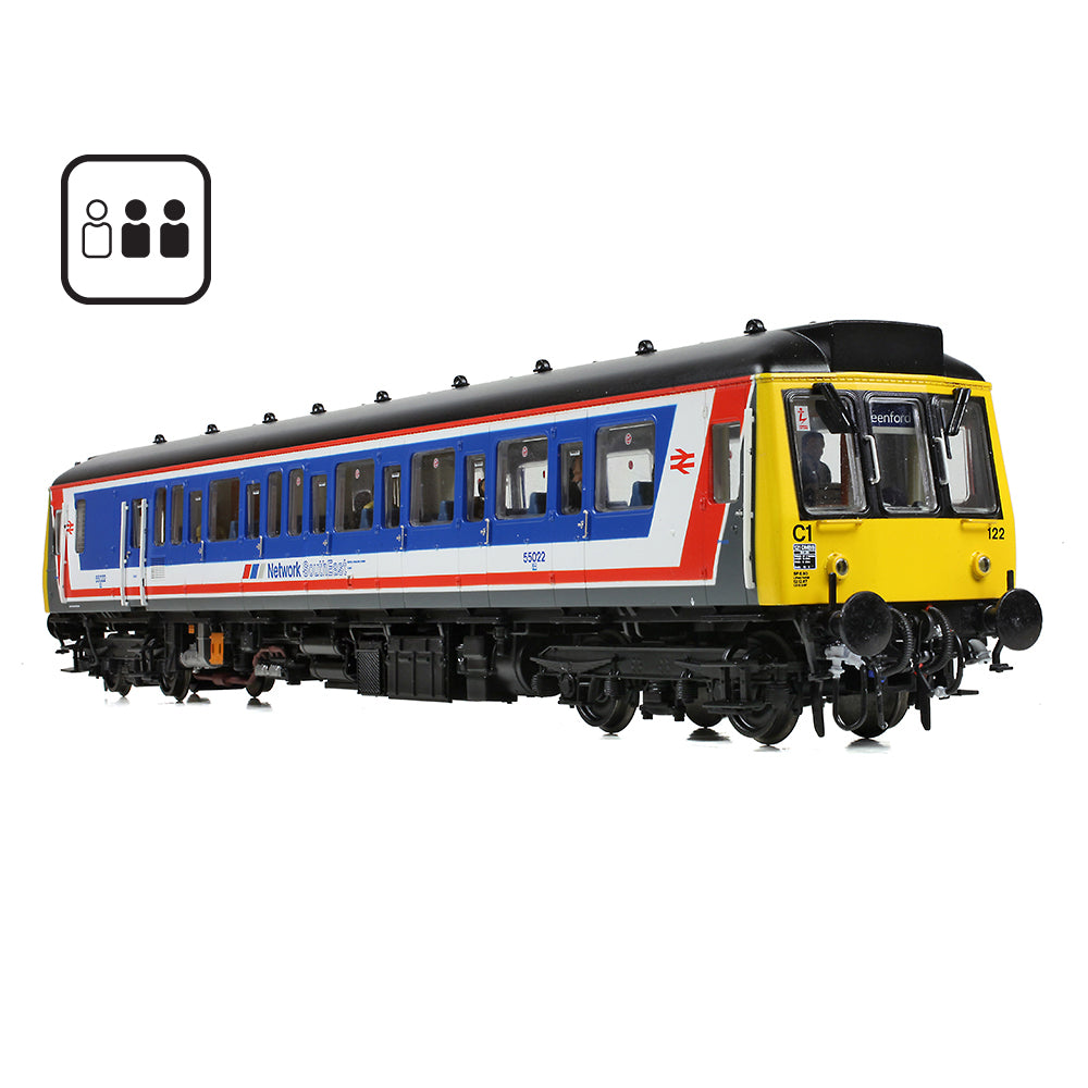 Bachmann Branchline 35-530PF Class 121 Single-Car DMU 55022 BR Network SouthEast