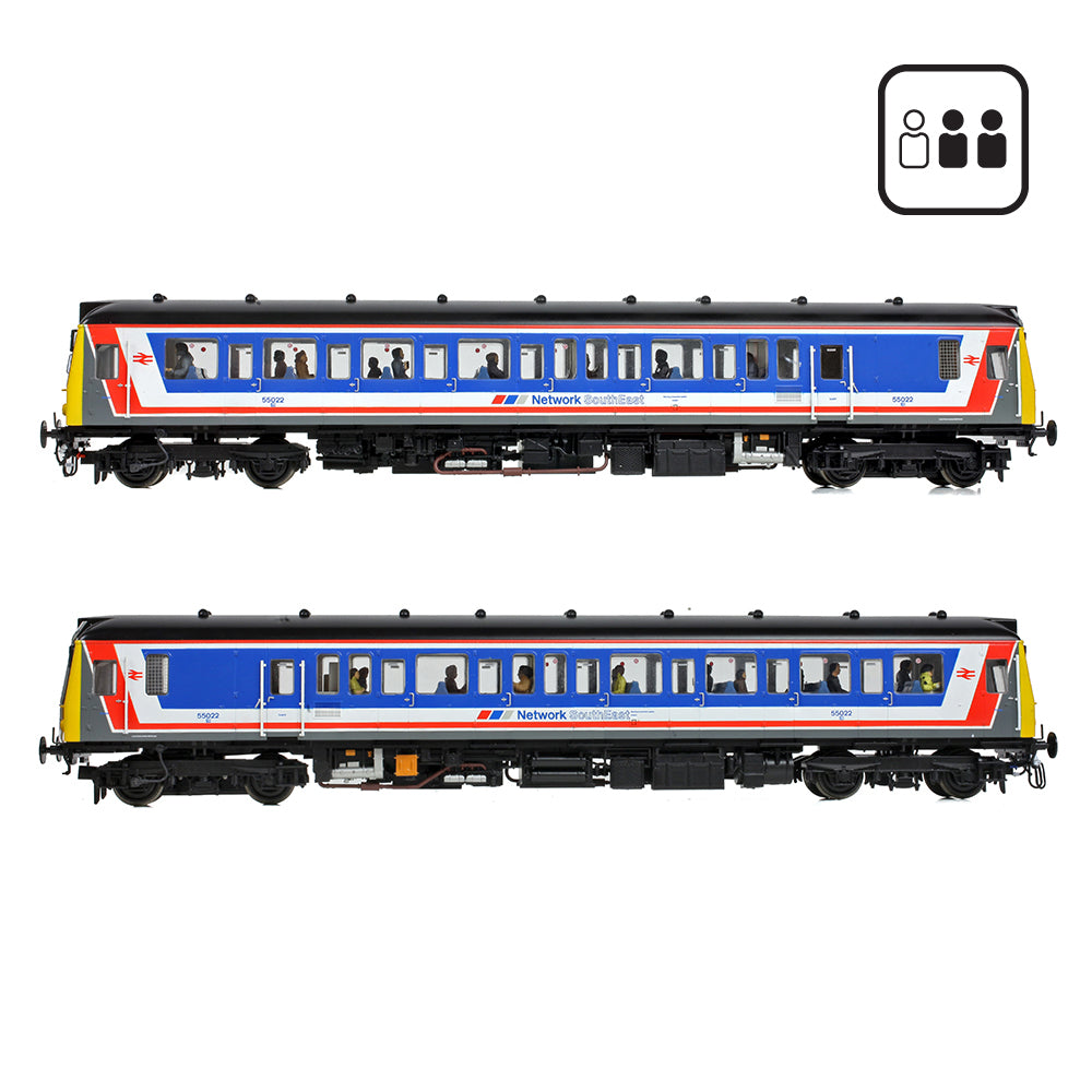 Bachmann Branchline 35-530PF Class 121 Single-Car DMU 55022 BR Network SouthEast