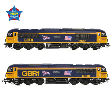 Bachmann Branchline 35-776 Class 69 69001 'Mayflower' GBRf (UK & US Flags)