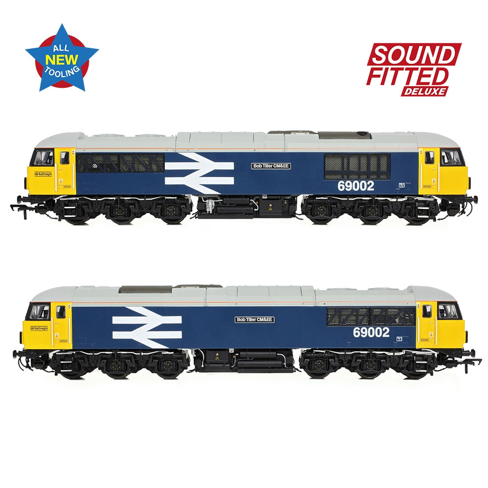 Bachmann Branchline 35-777SFX Class 69 69002 'Bob Tiller CM&EE' BR Blue (GBRf)