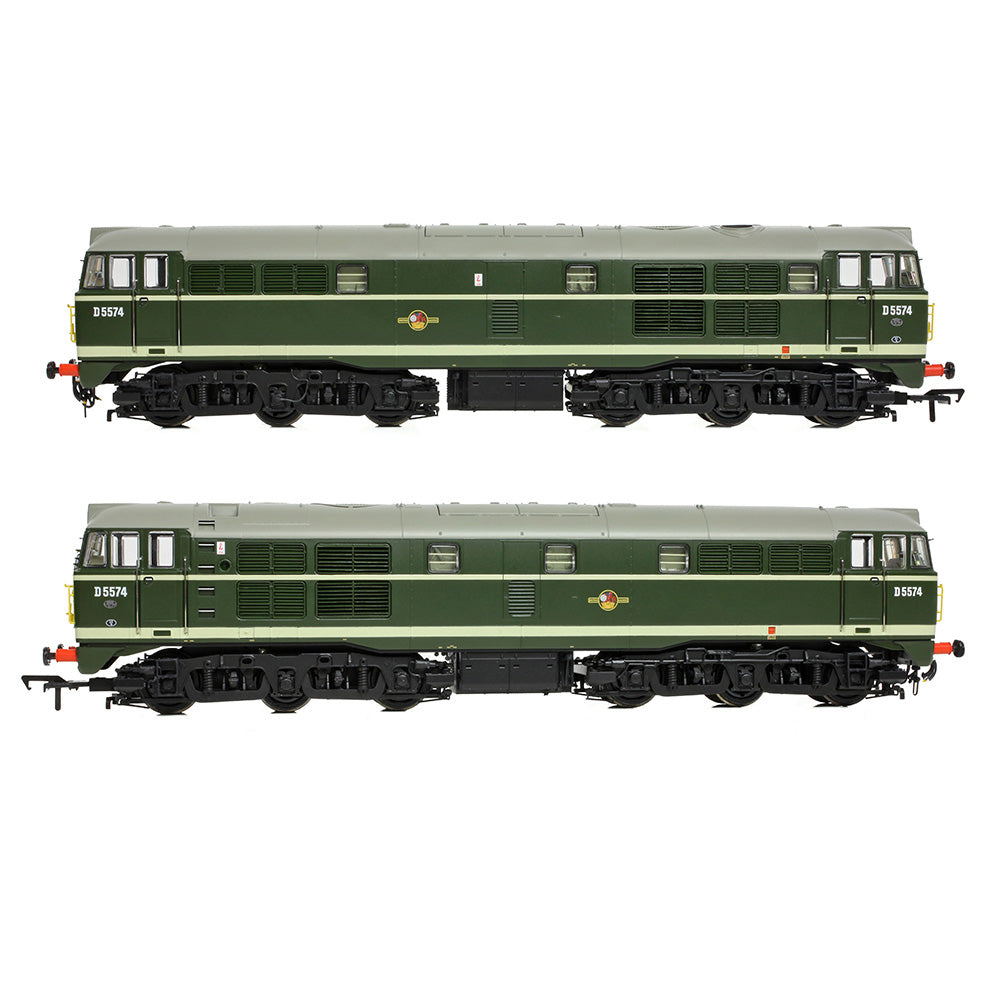 Bachmann Branchline 35-802 Class 30 D5574 BR Green (Small Yellow Panels)