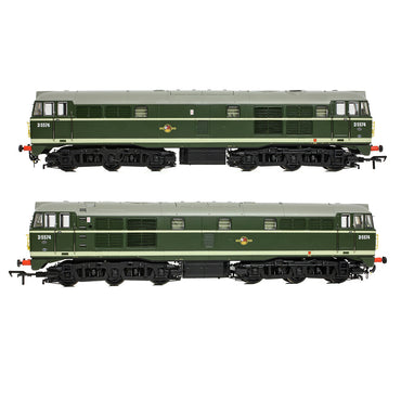 Bachmann Branchline 35-802 Class 30 D5574 BR Green (Small Yellow Panels)