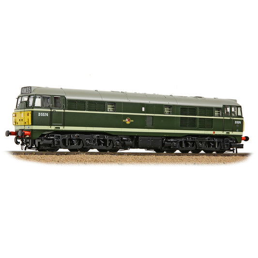Bachmann Branchline 35-802 Class 30 D5574 BR Green (Small Yellow Panels)
