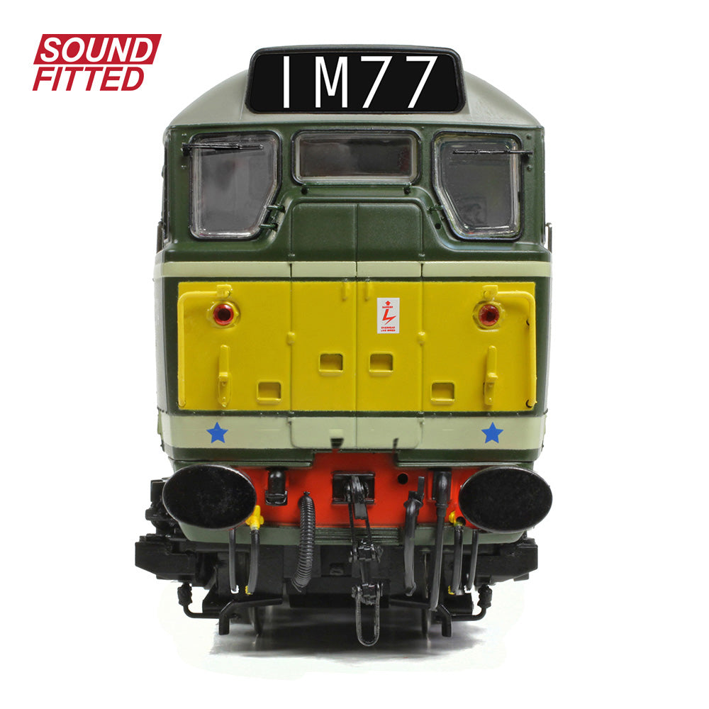 Bachmann Branchline 35-802ASF Class 30 D5862 BR Green (Small Yellow Panels) SF
