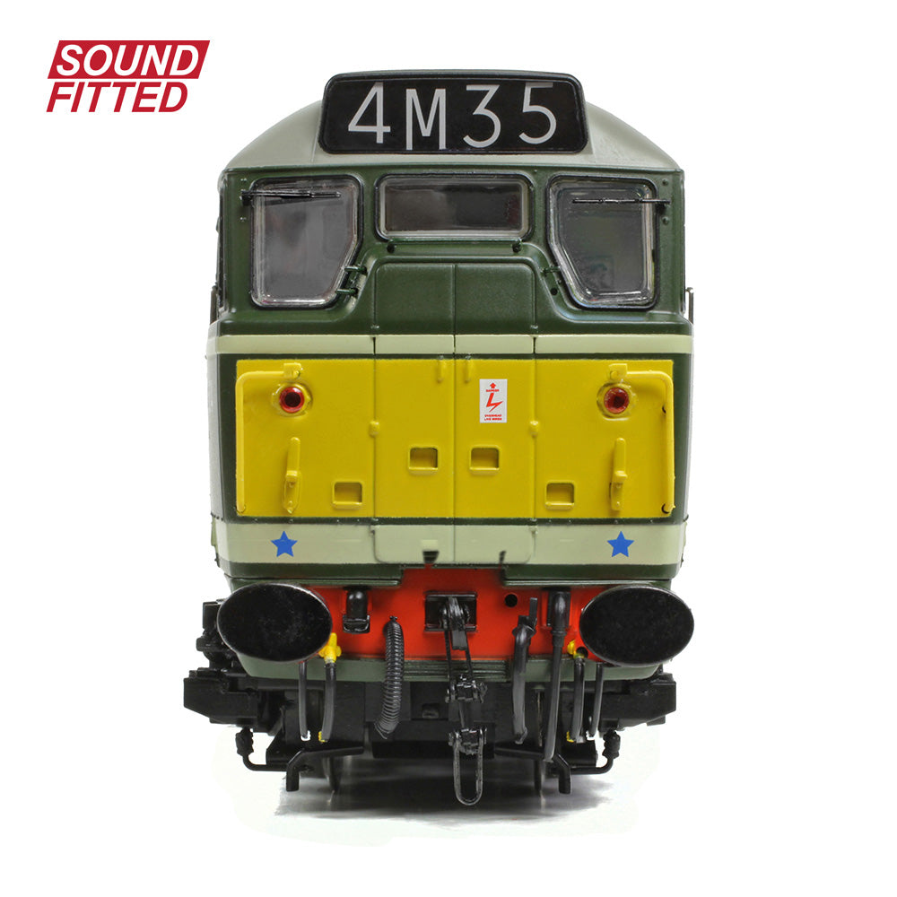 Bachmann Branchline 35-802SF Class 30 D5574 BR Green (Small Yellow Panels) SF