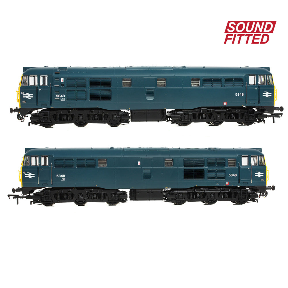 Bachmann Branchline 35-803ASF Class 31/1 5848 BR Blue SOUND FITTED