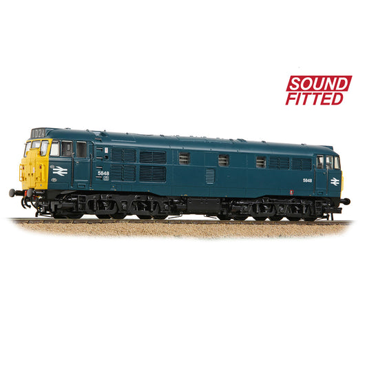 Bachmann Branchline 35-803ASF Class 31/1 5848 BR Blue SOUND FITTED