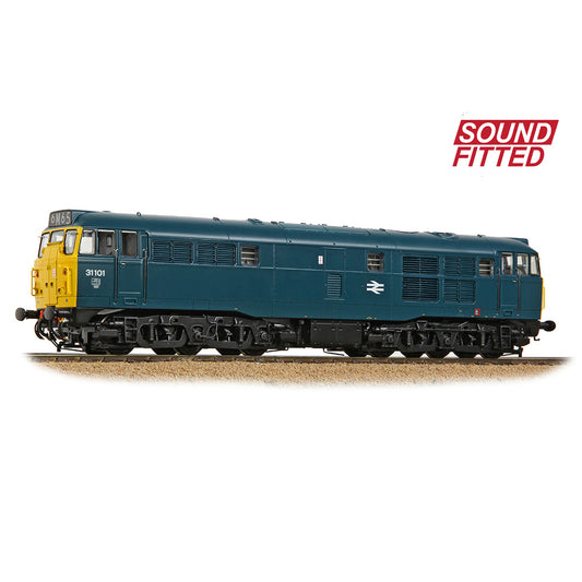 Bachmann Branchline 35-804SF Class 31/1 31101 BR Blue SOUND FITTED