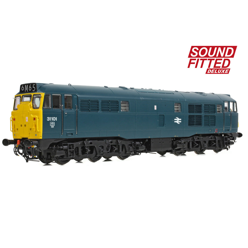 Bachmann Branchline 35-804SFX Class 31/1 31101 BR Blue SOUND FITTED DELUXE