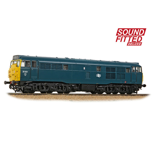 Bachmann Branchline 35-804SFX Class 31/1 31101 BR Blue SOUND FITTED DELUXE