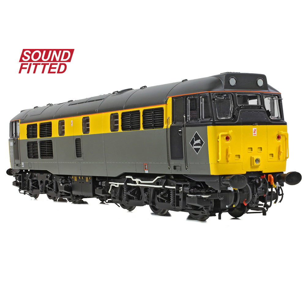 Bachmann Branchline 35-822SF Class 31/1 Refurb. 31188 BR Engin. Grey & Yellow SF