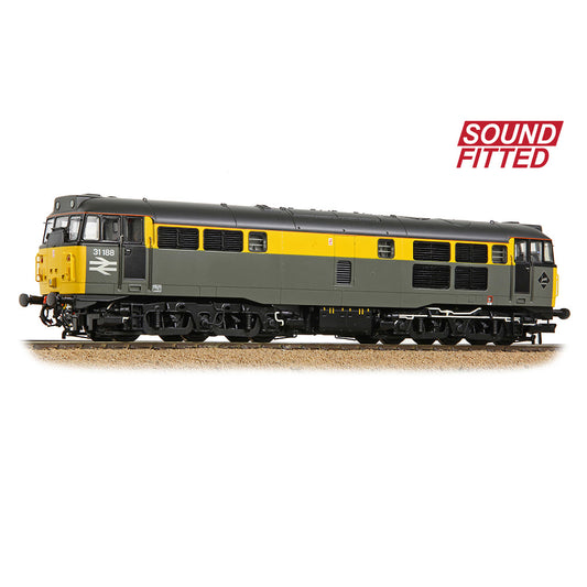 Bachmann Branchline 35-822SF Class 31/1 Refurb. 31188 BR Engin. Grey & Yellow SF